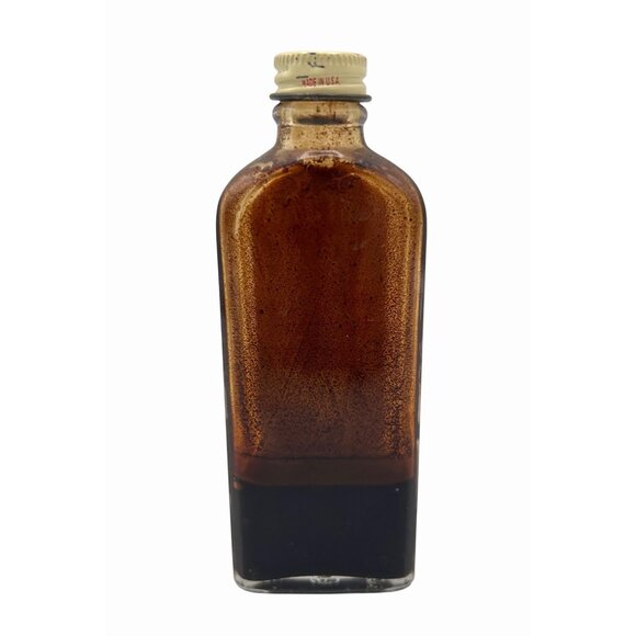 VINTAGE CASTORIA LAXATIVE GLASS BOTTLE BY CHAS H FLETCHER APOTHECARY COLLECTIBLE - Picture 4 of 7
